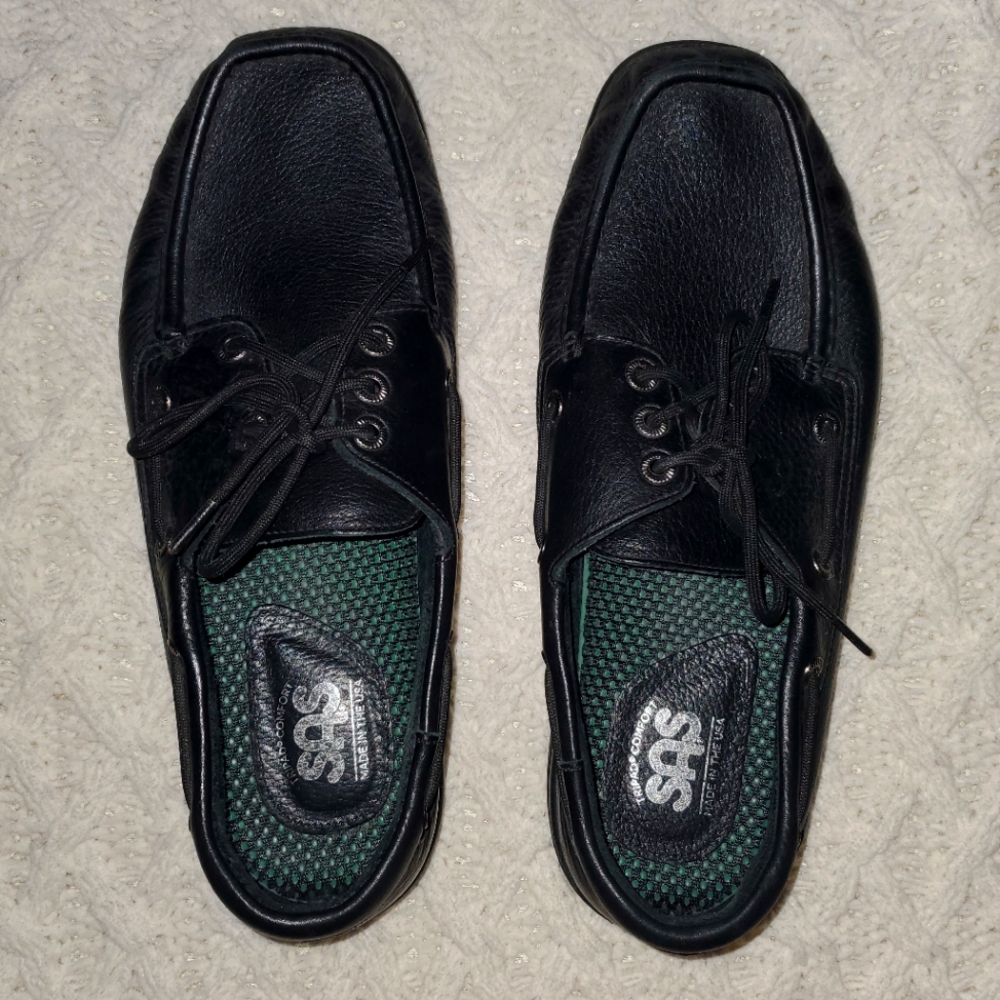 SAS Men's 11.5 Wide, Decksider Lace Up Boat Shoe, Loafer
